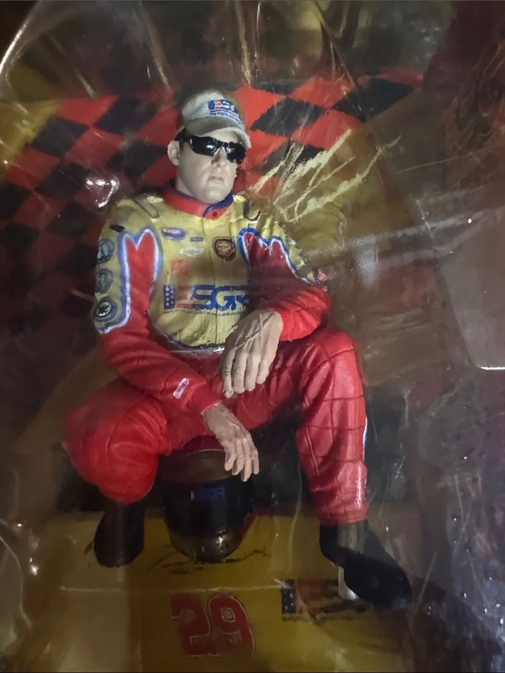 Tony Stewart NASCAR #29 Red and Gold Racing Figure DC2